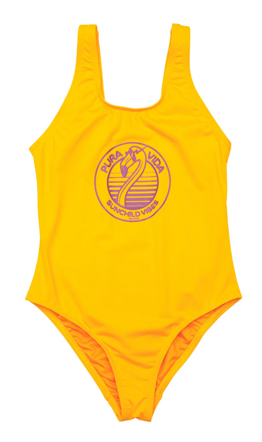 Maillot de bain fille Lou Flamingo